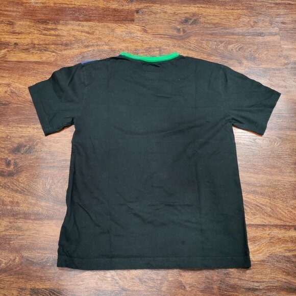 Nike Windbreaker Jacket and Tee Shirt Activewear Set Blue/Green/Black Boys Large - Picture 6 of 16